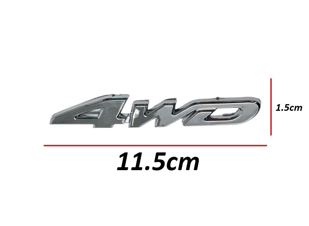 Toyota Yazı Rav4 00-12 Arka (4wd Yazısı)