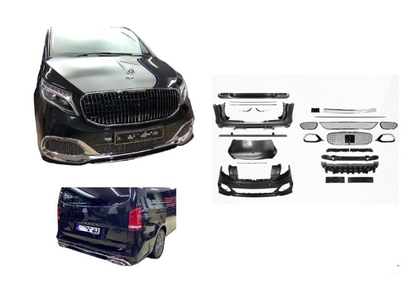 VİTO NEW 2021 MAYBACH BODY KIT (INCLUDING HOOD) W447