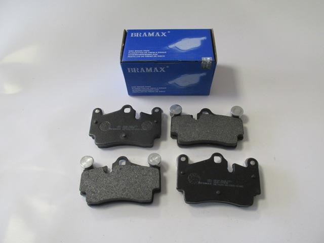 VOLKSWAGEN TOUAREG- 07/09; ARKA FREN BALATASI 3,6/4,2/5,0/6,0(KABLOSUZ)(DİSK)(112x73x16) (BRAMAX)