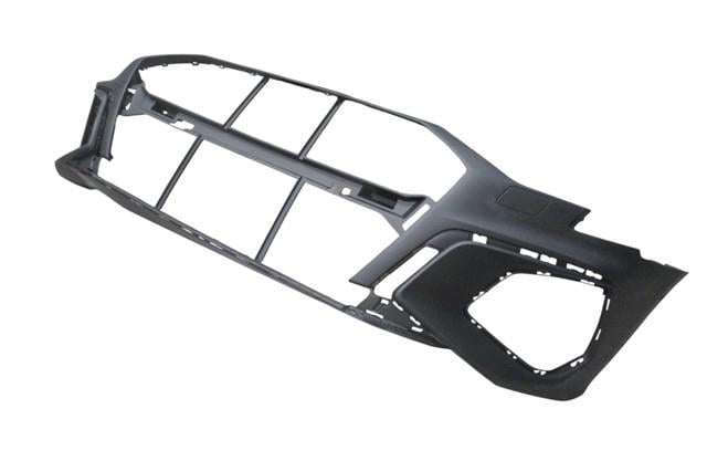 (YENİ ÜRÜN!!!)AUDI A3- SD/SB- 21/24; ÖN TAMPON ASTARLI SİYAH FAR YIKAMA KAPAKLI/SENSÖR DELİKLİ (S LINE)(TYG)