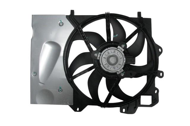 (YENİ ÜRÜN!!!)PEUGEOT 301- 17/21; RADYATÖR FAN DAVLUMBAZI KOMPLE (UZUN) (MOTORLU)(7 KANAT) (ORİS)