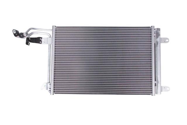 (YENİ ÜRÜN!!!)SEAT LEON- 05/12; KLİMA RADYATÖRÜ 1.6/1.9/2.0 (BRAZING) (580X401X16) ALÜMİNYUM (ORİS)