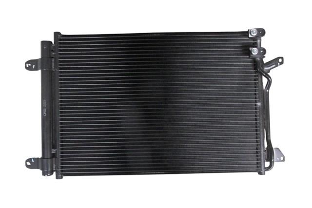 (YENİ ÜRÜN!!!)VOLKSWAGEN JETTA- 6- 14/18; KLİMA RADYATÖRÜ 1.2/1.4/1.6/2.0 (BRAZING) (582X378X16) ALÜMİNYUM (ORİS)