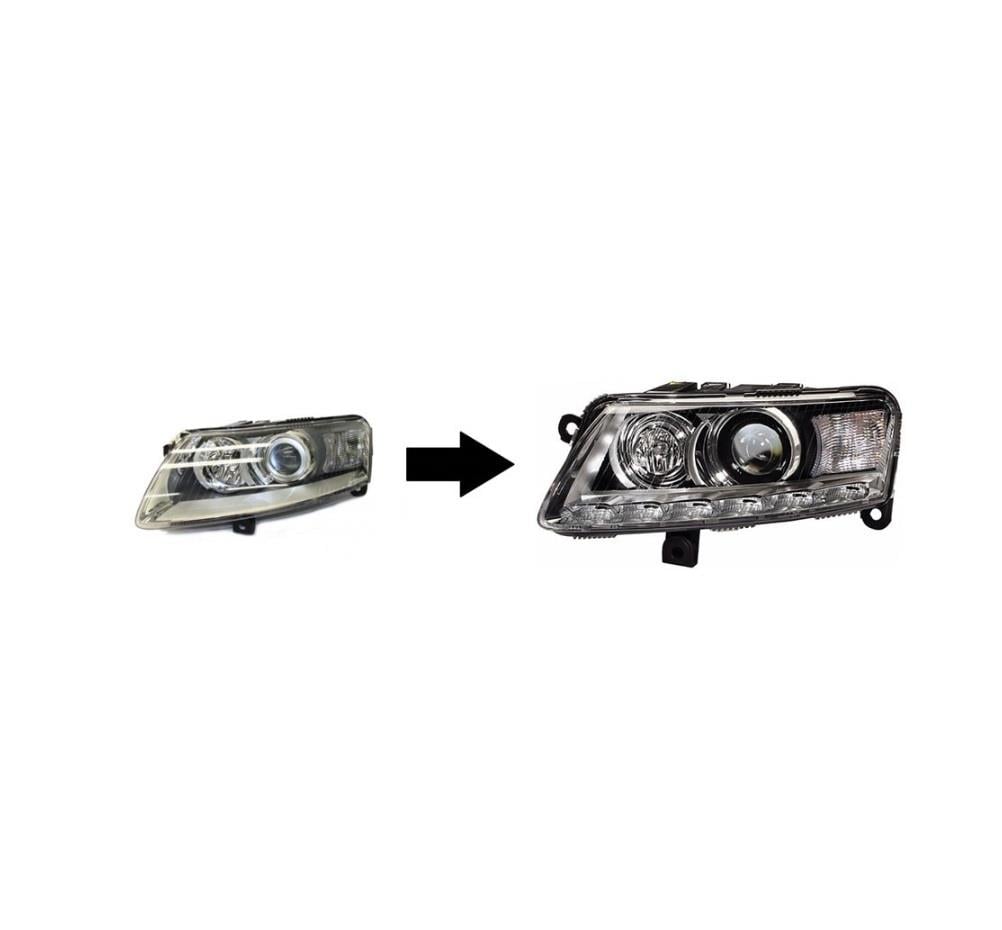 A6 2005- İÇİN 2008-LED FAR DÖNÜŞÜM SETİ