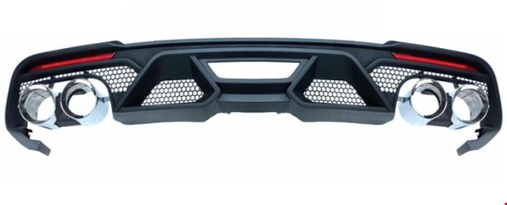 ARKA DİFÜZÖR SET £EGZOZLU£ (GT500) MUSTANG 2015-