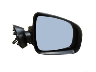 DACIA LOGAN- MCV- 06/08; KAPI AYNASI SAĞ ELEKTRİKLİ SİYAH (5 PİNLİ)