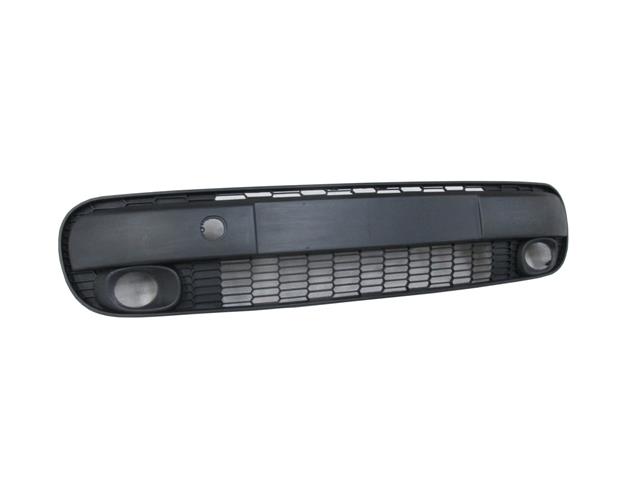 FIAT 500L- 13/16; ÖN TAMPON PANJURU SİYAH SİS DELİKLİ (EUROBUMP)