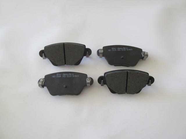 FORD MONDEO- 05/07; ARKA FREN BALATASI 1,8/2,0/2,5 (DİSK) (115,8X51,6X15) (BRAMAX)