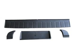 FORD RANGER- PICK UP- 07/09; ARKA TAMPON ÜST PLASTİĞİ SET(4 PARÇA)(YAN SANAYİ TAMPON İÇİN)