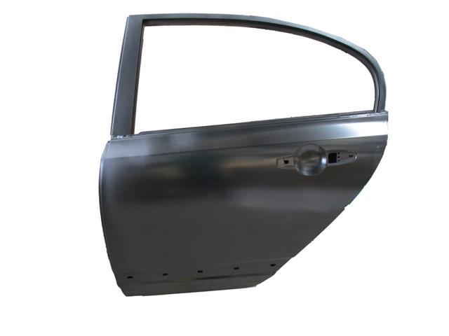 HONDA CIVIC- SD- 06/11; ARKA KAPI KOMPLE SOL SİYAH/BAND DELİKLİ (İCELİ/ÇEKOMASTİKLİ) (BFN)