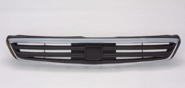 HONDA CIVIC- SD/HB- 99/01; ÖN PANJUR SİYAH (NİKELAJ ÇERÇEVELİ) (TYG)