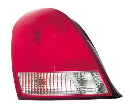 HYUNDAI ELANTRA- 02/03; STOP LAMBASI SAĞ KIRMIZI/BEYAZ (TYC)