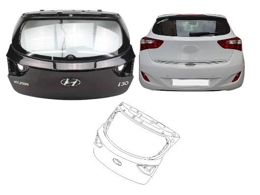 HYUNDAI I30 BAGAJ KAPAĞI (KAMERASIZ) 2012-2016 (OEM: 73700-16000 / OEM:73700A5000)