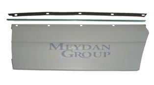 MERCEDES S SL CLASS- W140- 95/98; ARKA KAPI BANDI SOL GRİ UZUN TİP (NİKELAJI İLE BİRLİKTE)