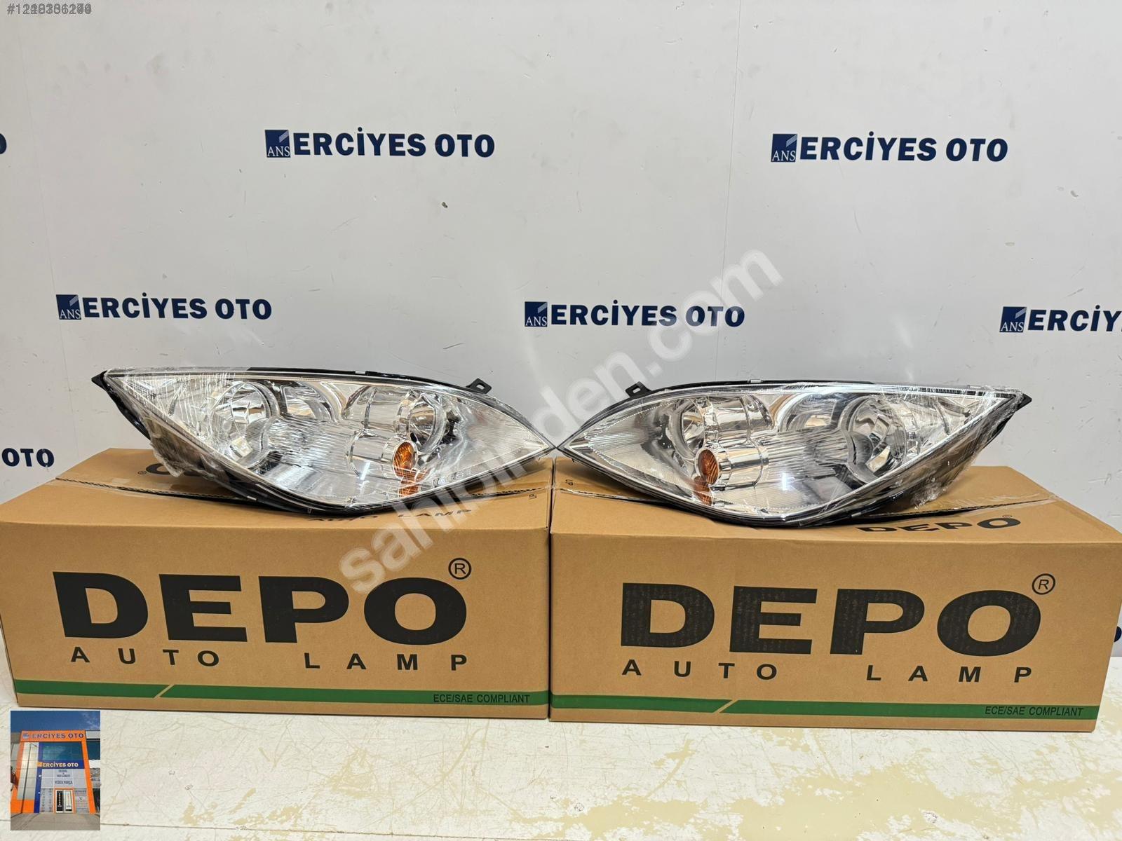 MITSUBISHI COLT SAĞ-SOL FAR (2004-2008) (DEPO) TAKIM