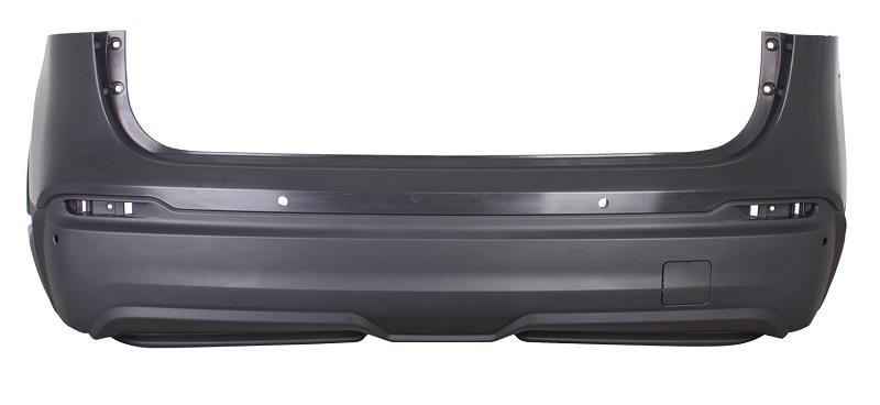 NISSAN QASHQAI- J11- 17/21; ARKA TAMPON SİYAH (SENSÖR DELİKLİ)(VISIA/TEKNA/SKYPACK)(TYG)