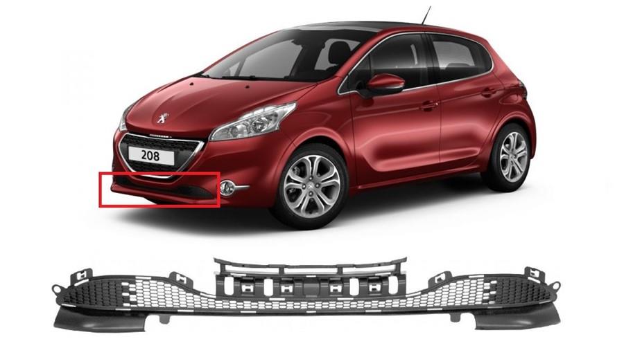 ÖN TAMPON ORTA IZGARA PG 208 2012-