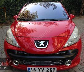 PEUGEOT 207- 06/09; ÖN TAMPON PANJURU ÜST SİYAH (IZGARA)3 KAPI SPORT TİPİ