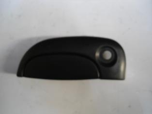 RENAULT KANGOO- 98/03; ÖN KAPI DIŞ AÇMA KOLU SOL SİYAH ANAHTAR DELİKLİ (HUSHAN)