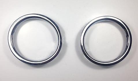 RENAULT SYMBOL- 13/16; SİS LAMBA ÇERÇEVESİ NİKELAJLI SAĞ/SOL (SET 2 PARÇA)