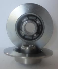 RENAULT SYMBOL- THALIA- SD- 09/12; ARKA FREN DİSKİ (DÜZ)(ADET) 1.2/1.4/1.5/1.6cc (240X8X81X4)(BRAMAX