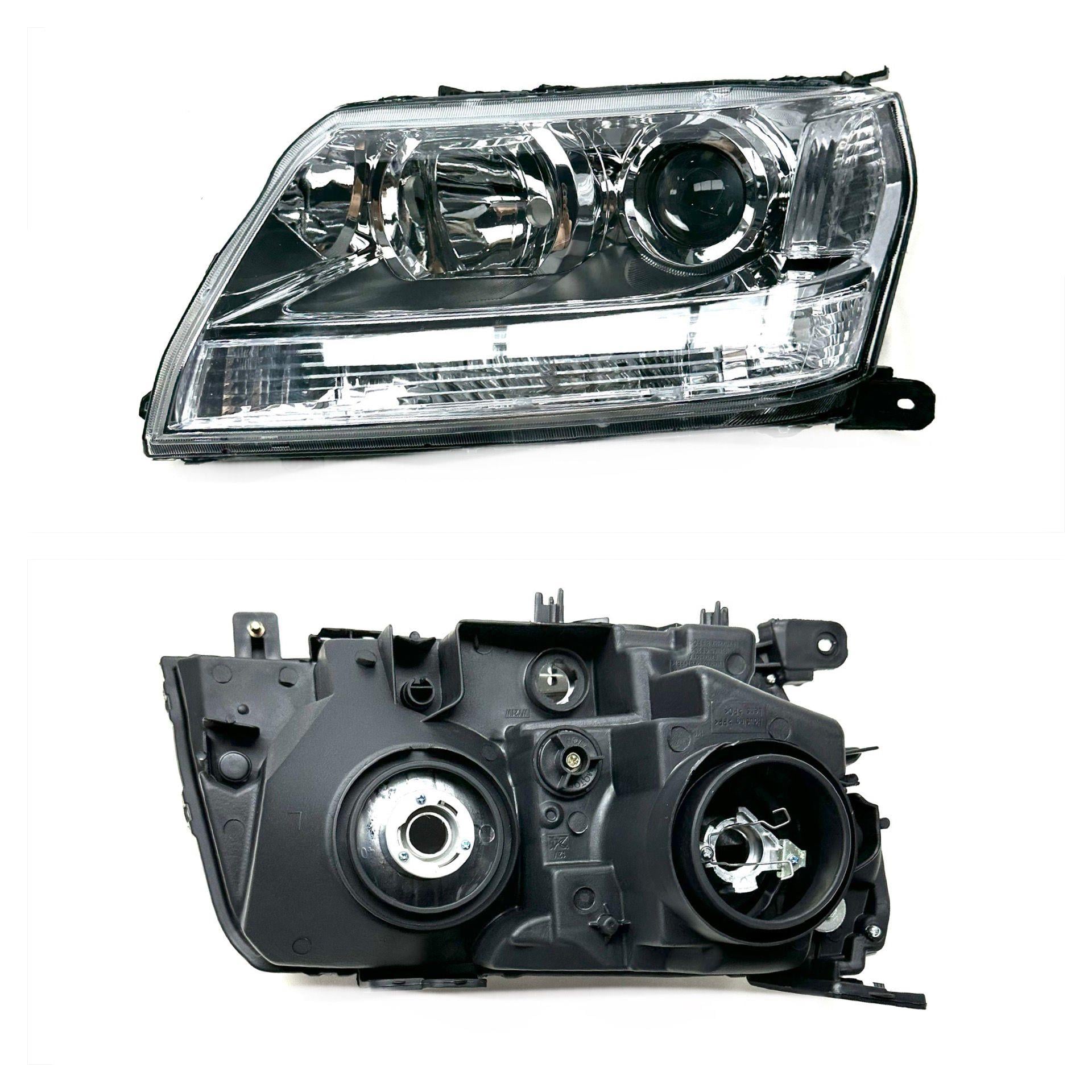 Suzukı Far Grand Vitara 05-12 Sol (Siyah/Manuel)
