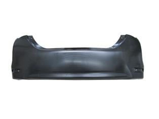 TOYOTA COROLLA- NDE180- 13/18; ARKA TAMPON SİYAH (REFLEKTÖR DELİKLİ) (TYG)