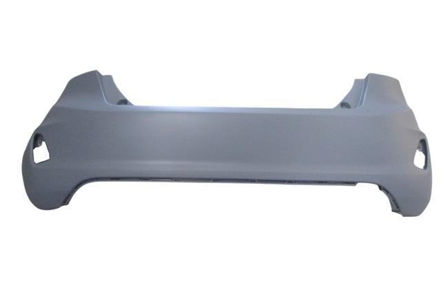 (YENİ ÜRÜN!!!)FORD FIESTA- 18/23; ARKA TAMPON ASTARLI GRİ (SENSÖR DELİKSİZ) (TYG)