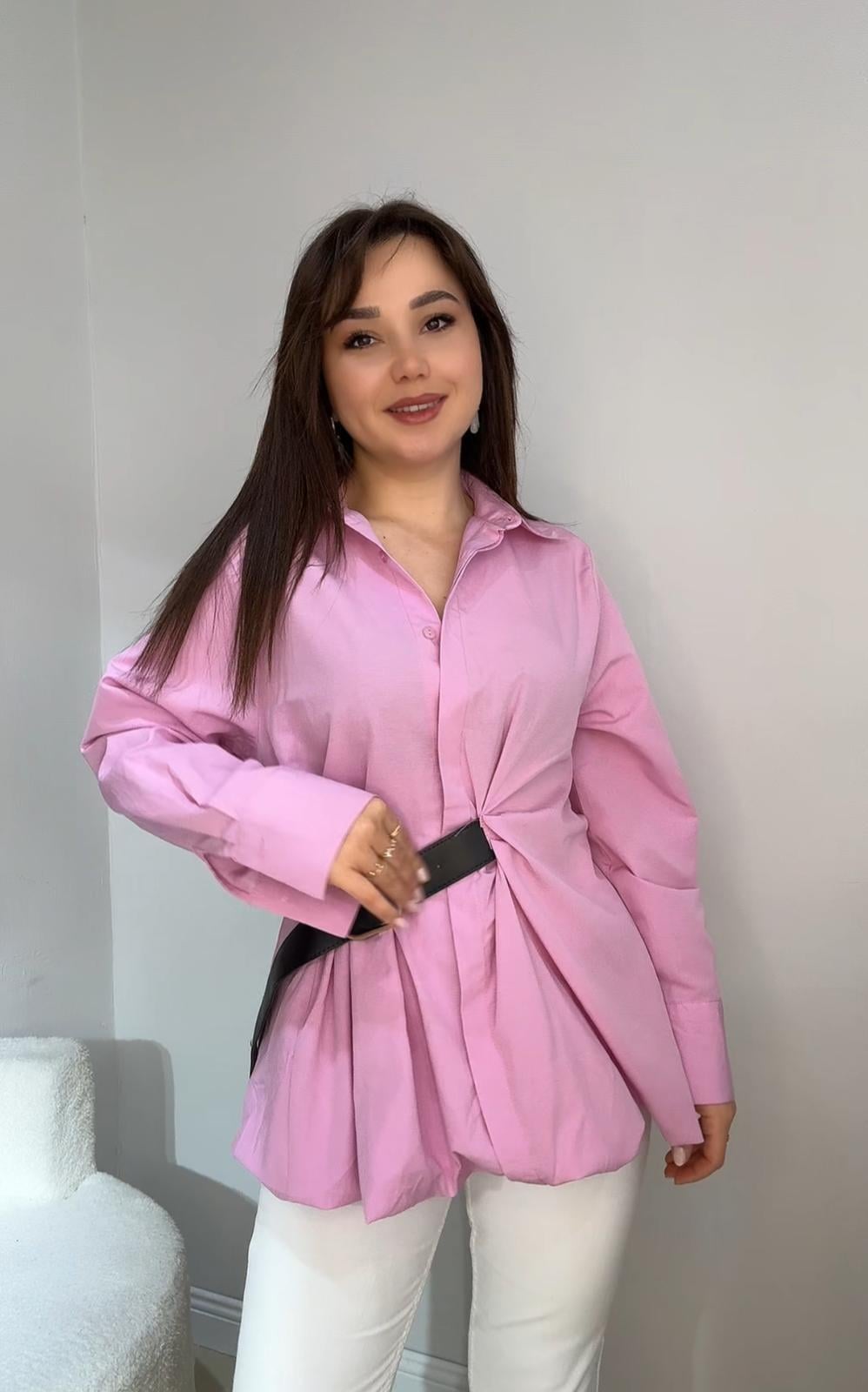 Kemerli Bombeli Özel Seri Gömlek
