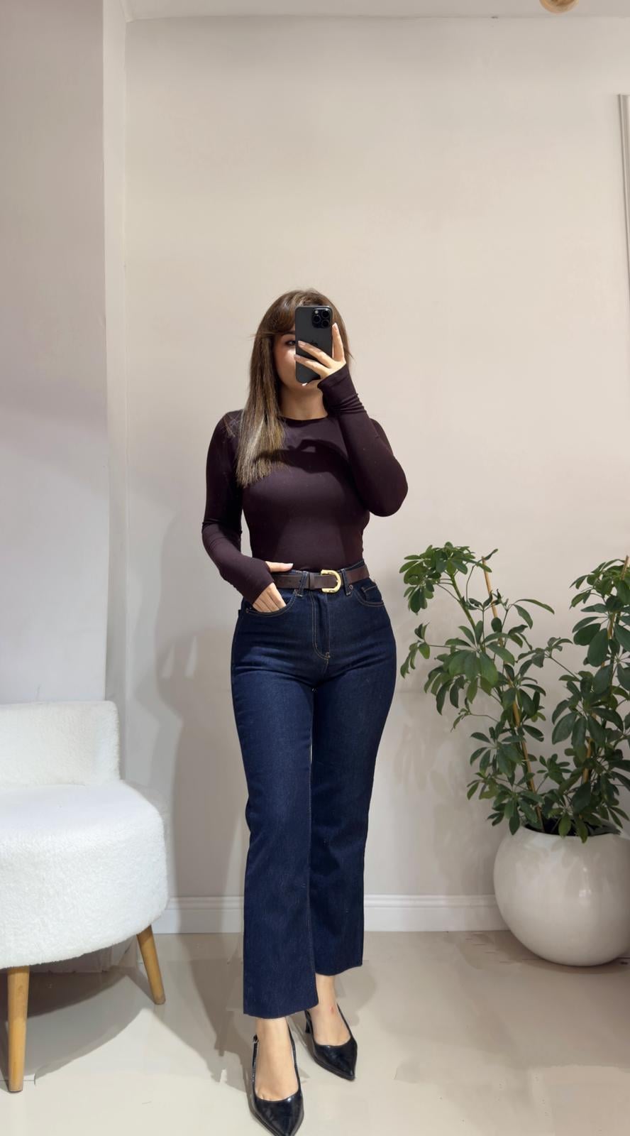 ZR Laci Yüksek Bel Jean