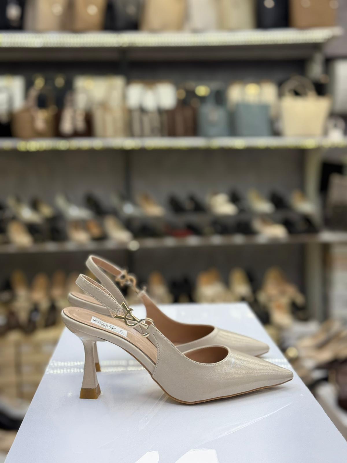 Yan YS Tokalı Rahat Stiletto