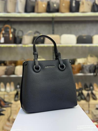 Just Polo İthal Yumuşak Kadın Çantası Siyah