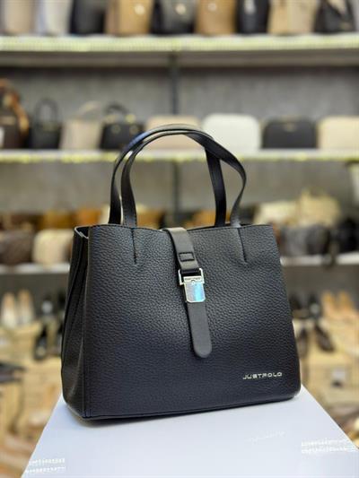 Just Polo İthal Yumuşak Yeni Model Kadın Omuz Çantası Siyah