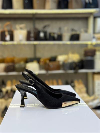 Yanı Gold Özel Tasarım Stiletto