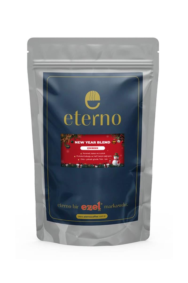 Eterno Barista Serisi - New Year Blend Filtre Kahve Çekirdeği 1000g - Kahve Makineleri ile Uyumlu