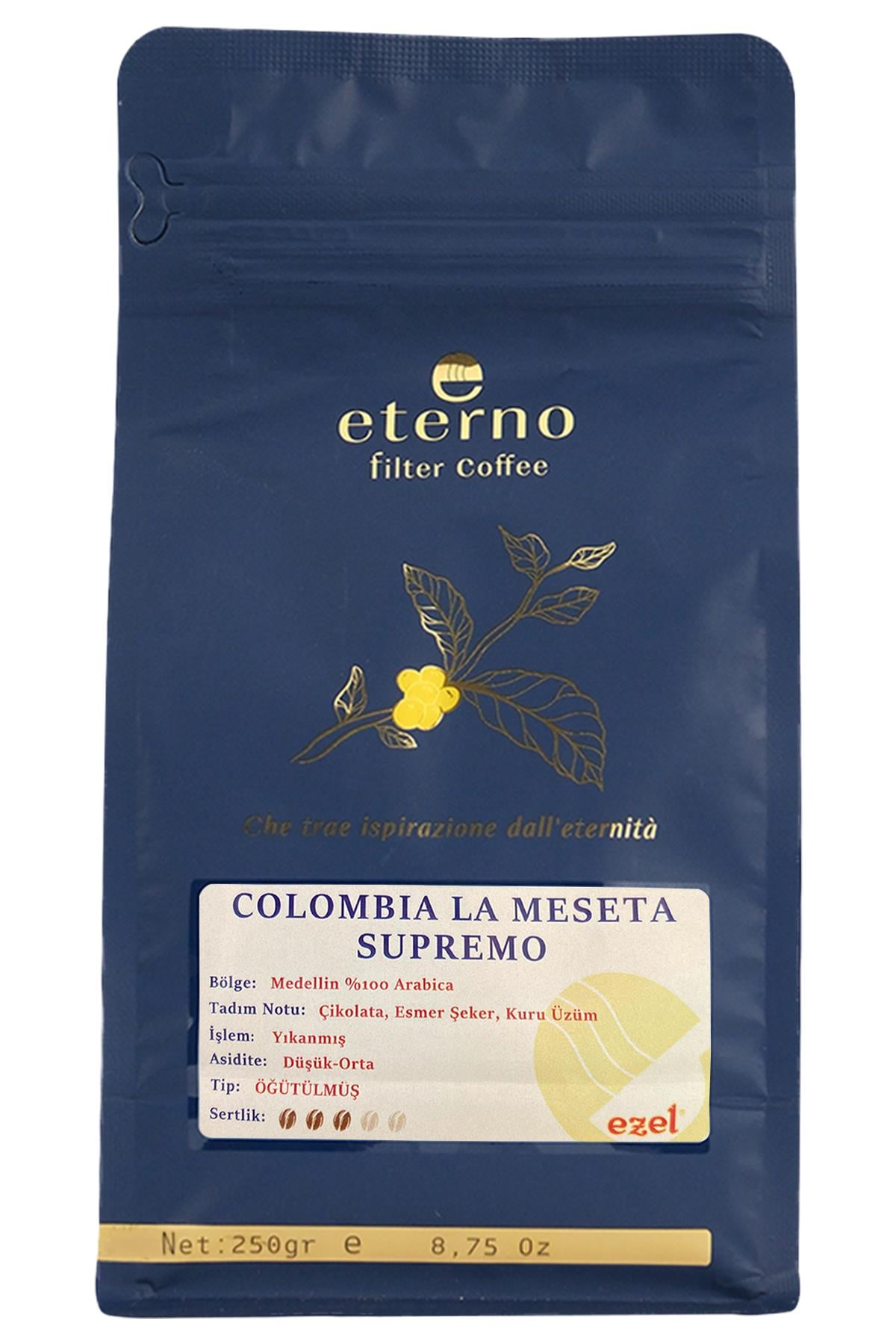 ETERNO COLUMBIA SUPREMO ÖĞÜTÜLMÜŞ  - 250GR