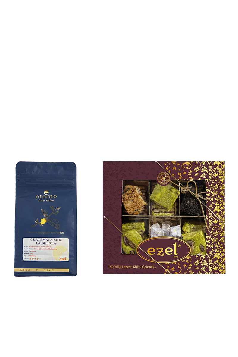 Eterno Guatemala Filtre Kahve Çekirdeği 250g & Özel Lokum Seti