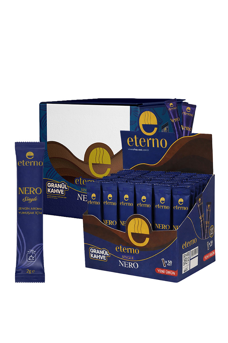 Eterno Nero Single Granül Kahve 2g - 50'li Paket