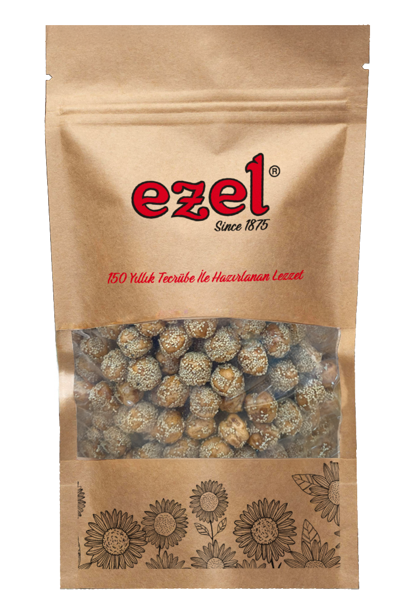 Ezel Kuruyemiş Haşhaşlı Çıtır Top 500 g - Zipli Ambalaj
