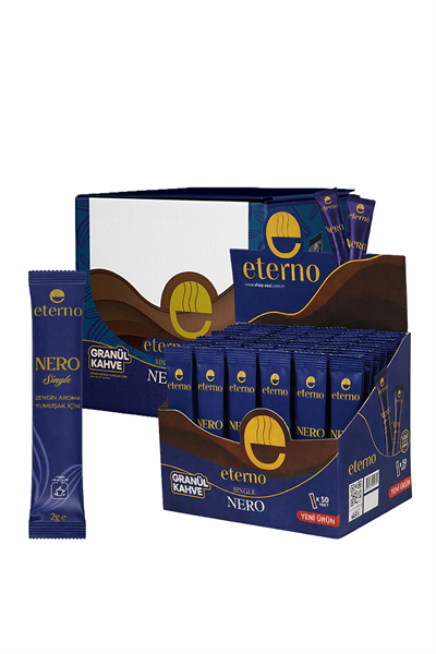 Eterno Nero Single Granül Kahve 2g - 50'li Paket