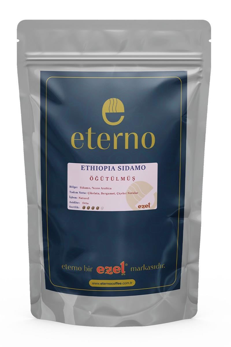 Eterno Barista Serisi - Ethiopia Sidamo Öğütülmüş Filtre Kahve 1000 g
