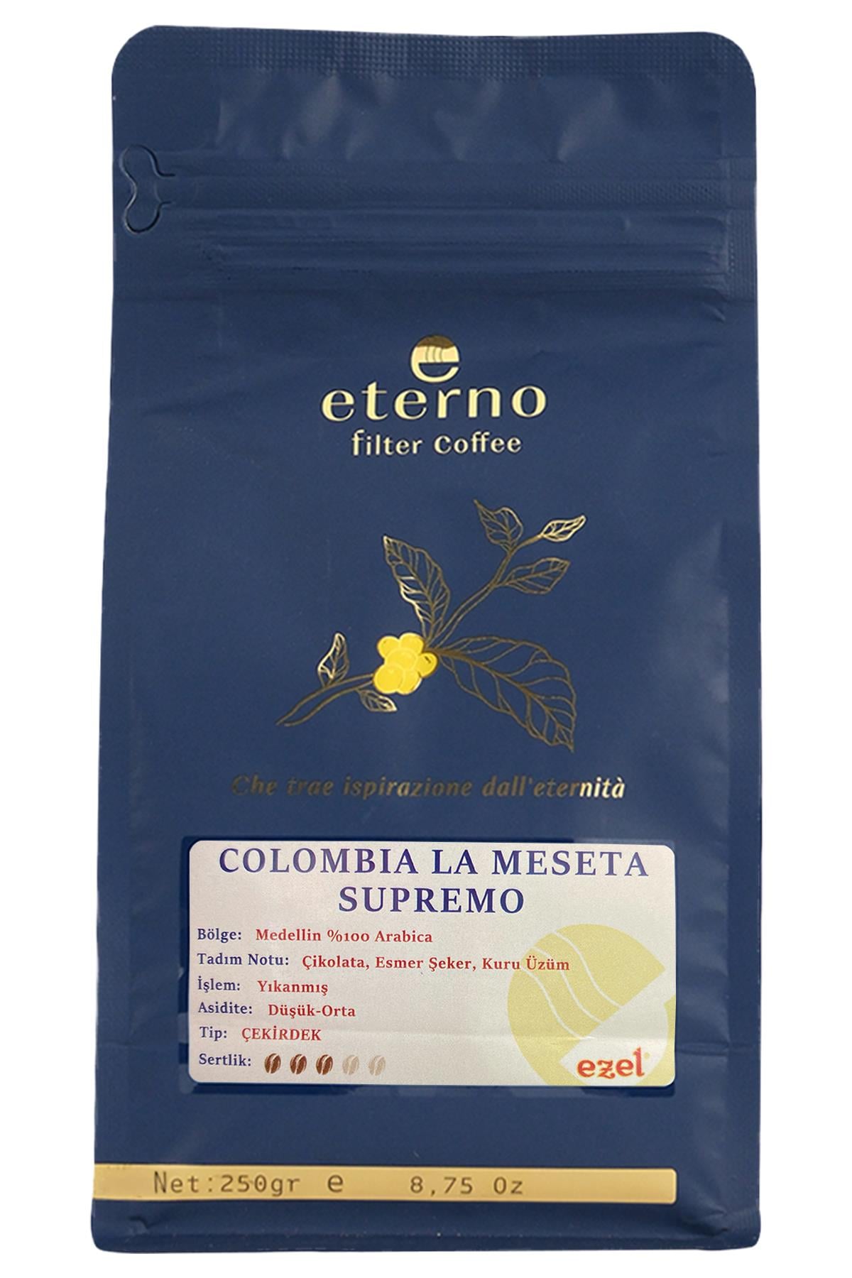 ETERNO COLUMBIA SUPREMO ÇEKİRDEK - 250GR