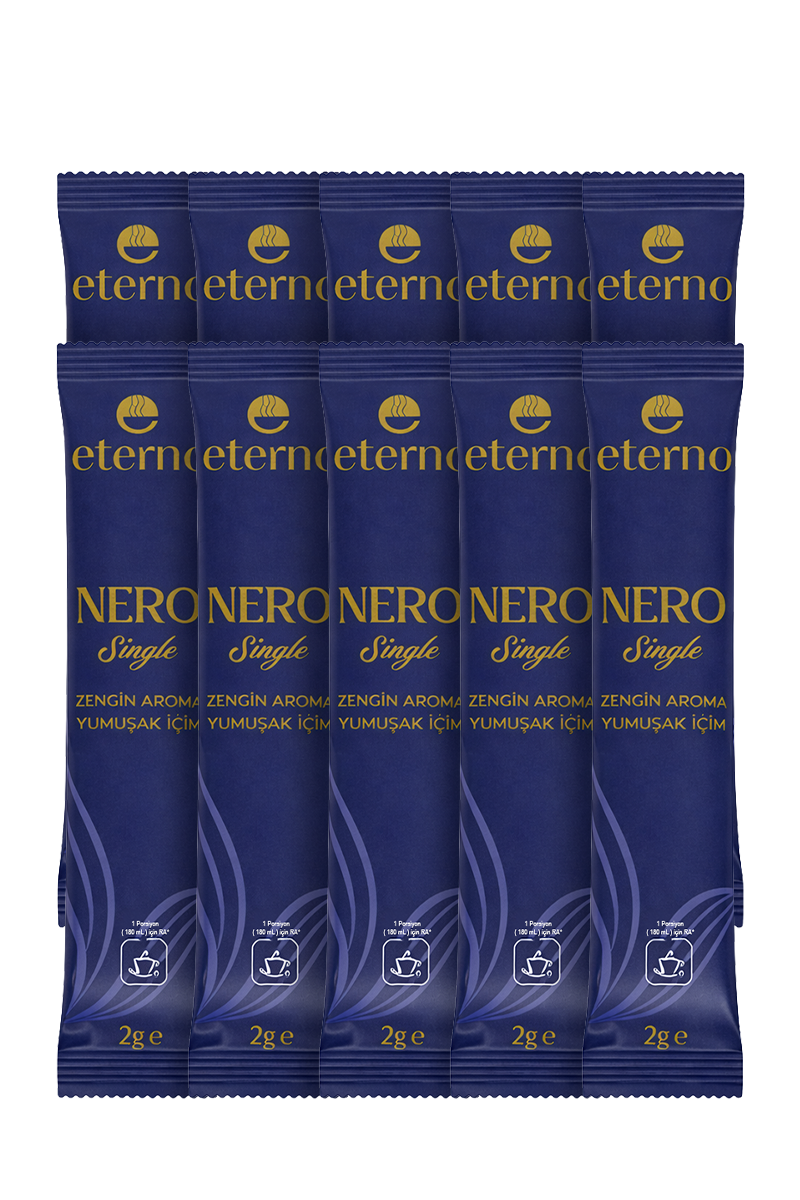 Eterno Nero Single Granül Kahve 2g - 10'lu Paket