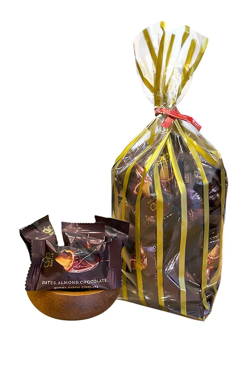 Ezel Çikolatalı Bademli Hurma – 500 g 
