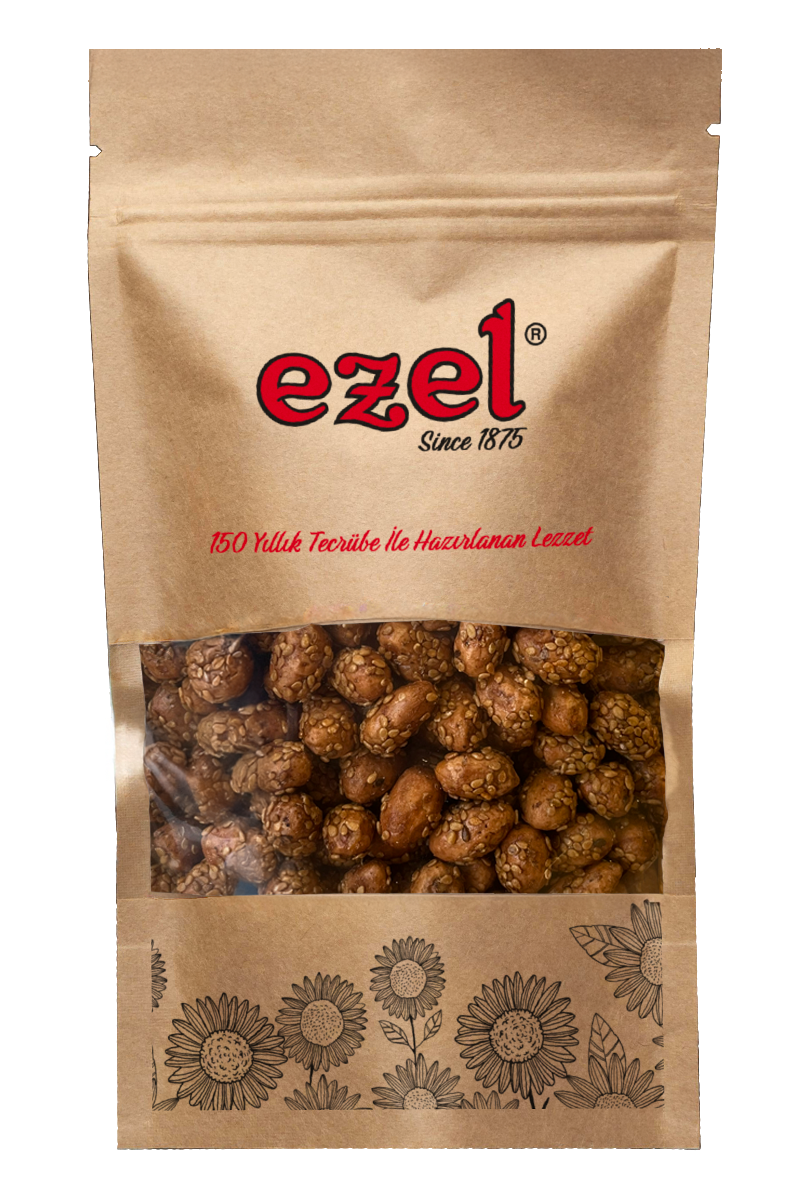 Ezel Kuruyemiş Ballı Susamlı Fıstık 500 g - Zipli Ambalaj