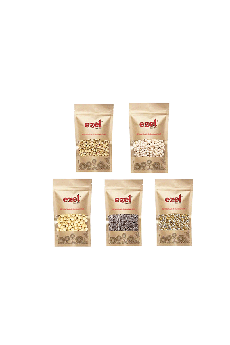 Ezel Kuruyemiş Film Kolisi – 5'li Lezzet Set + 100 g Türk Kahvesi