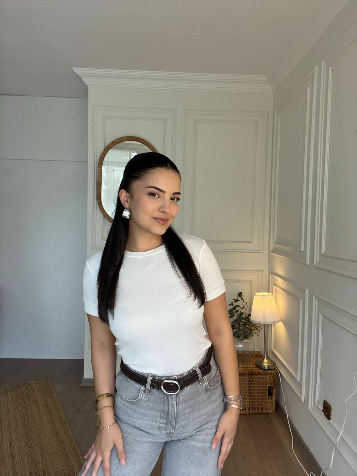 Basic Tshirt Beyaz