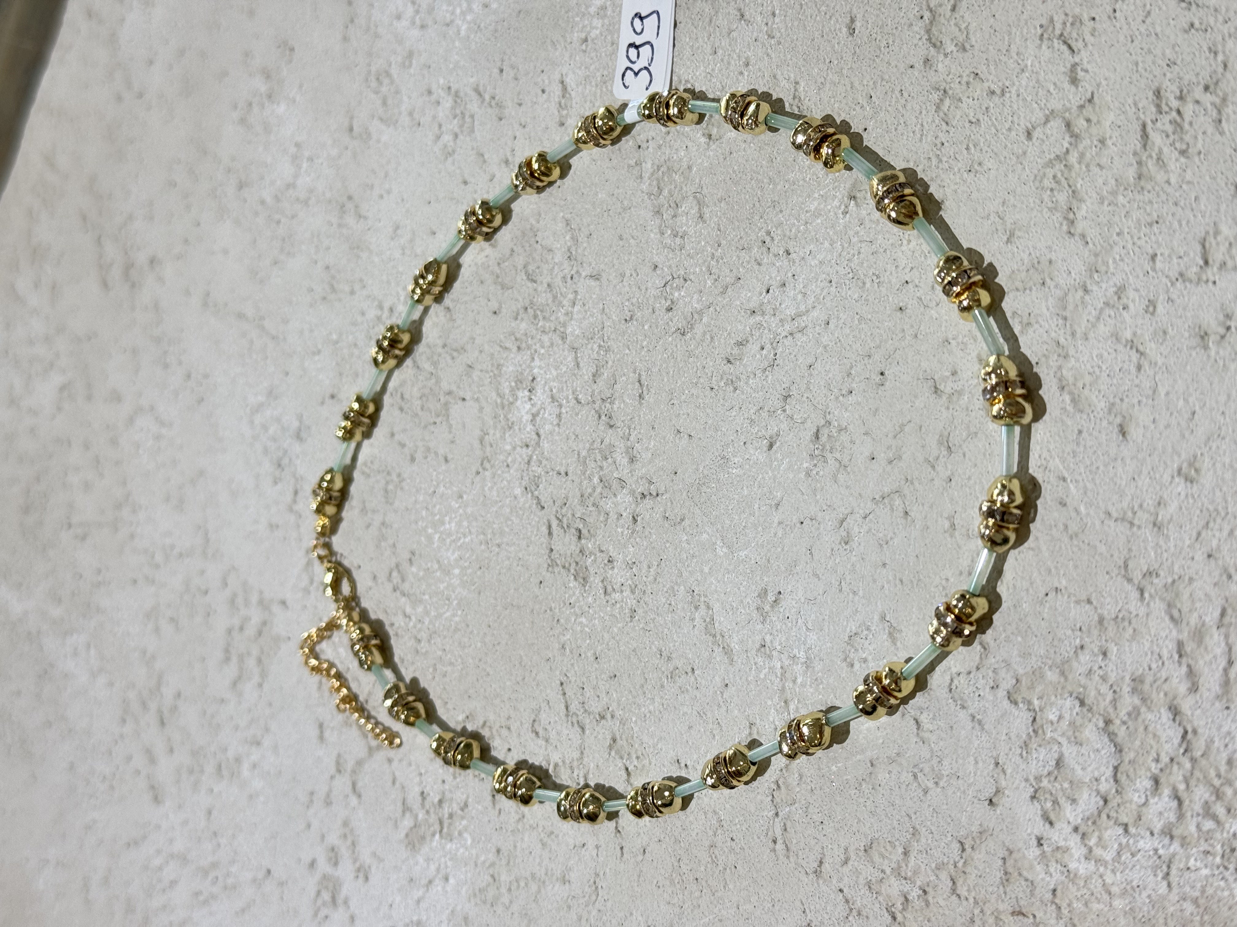 Gold Taşlı Bodrum Kolye