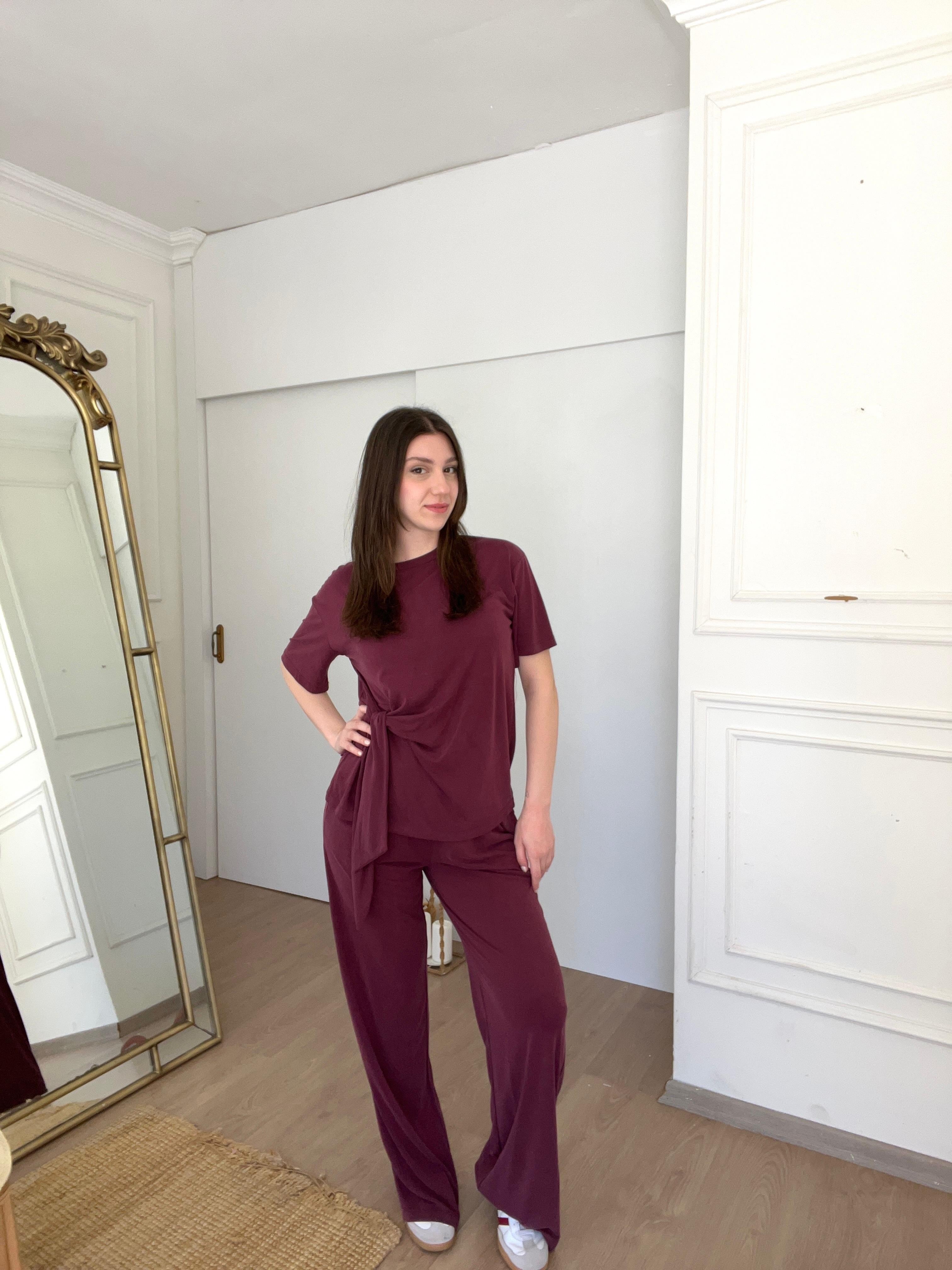 İkili modal takım mürdüm