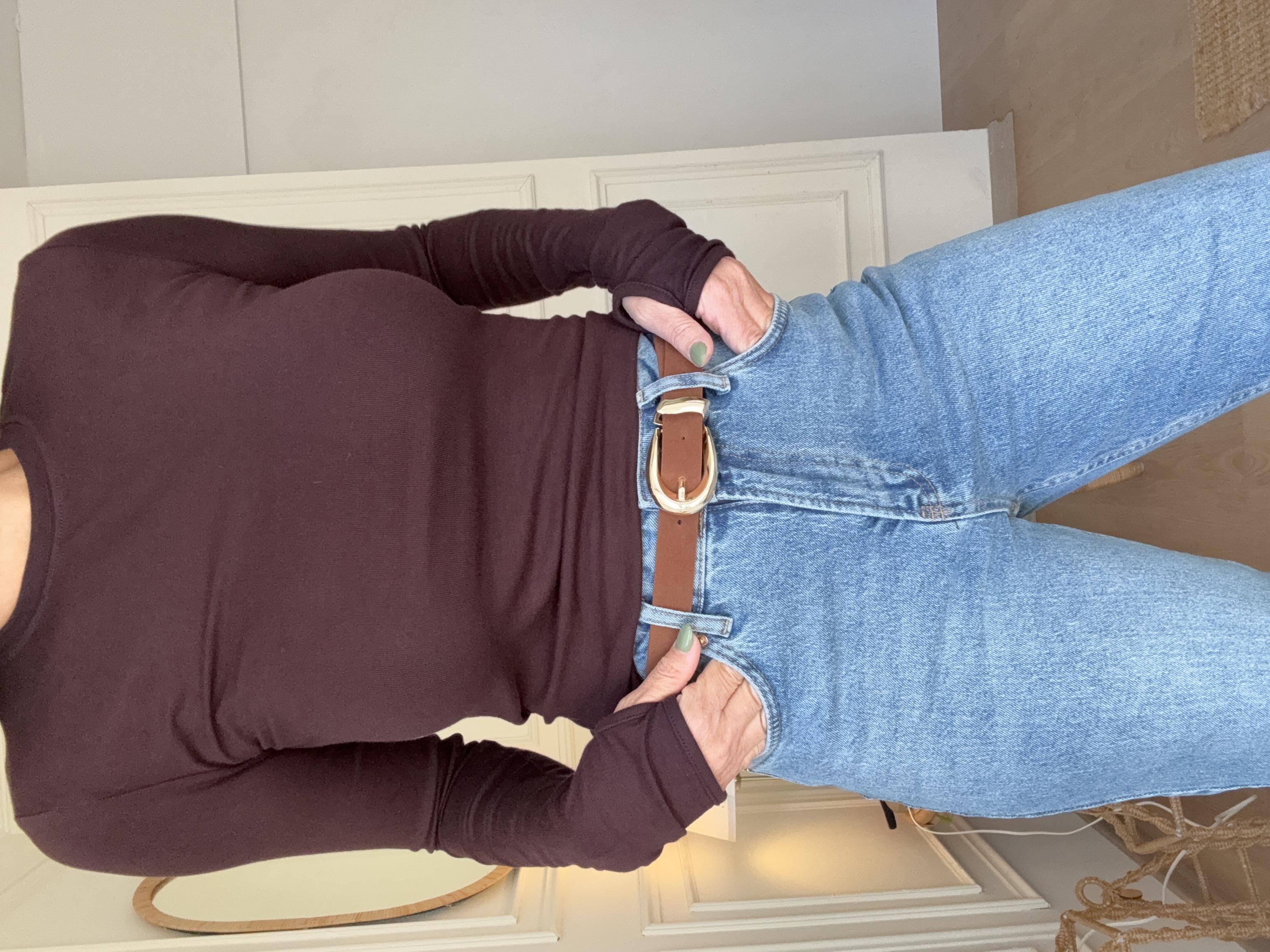 Mom Jean Blue